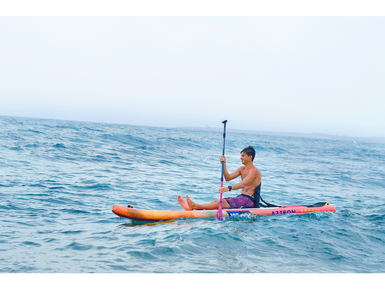 Set:  Aztron SUP Soleil Extreme 12'0" + kayak seat + blade for kayak paddle