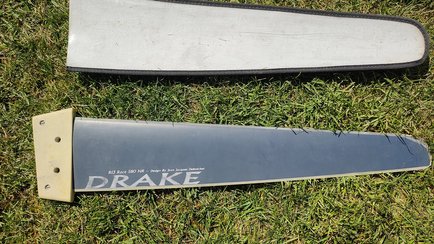 Fin deep Tuttle Box  fin Drake Race 580