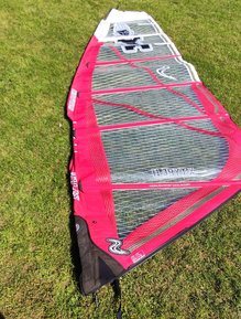 Żagiel Simmer Style X-Type II  4.9m2,  luft 412cm, boom 170cm, mast 400/19, mast 460/25